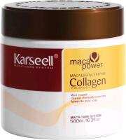 Karseell Collagen Hair Mask for Dry Damaged Hair Deep Repair Conditioning Hair Treatment Argan Oil Collagen Essence for All Hair Types 16.90 Oz