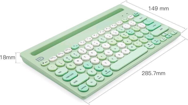 New Huo Ji Bluetooth Wireless Keyboard | Pairs with iOS Devices and PC's