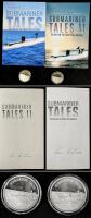 Signed DEAN S. LEWIS " Submariner Tales I & II : Truth Or Fiction You Decide" Paperback Books With Matching Commemorative Coins in Hard Cases (Which Also Worked As $20 Store Credit For Author's Now-Closed Collectables Plus Store in St Thomas Ontario)