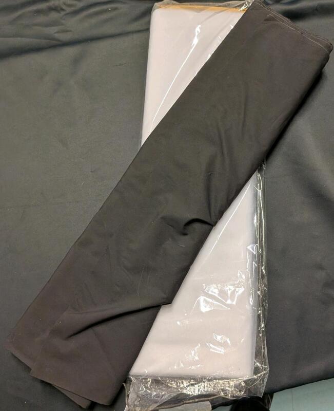 2 New 30" Bolts of Fabric.