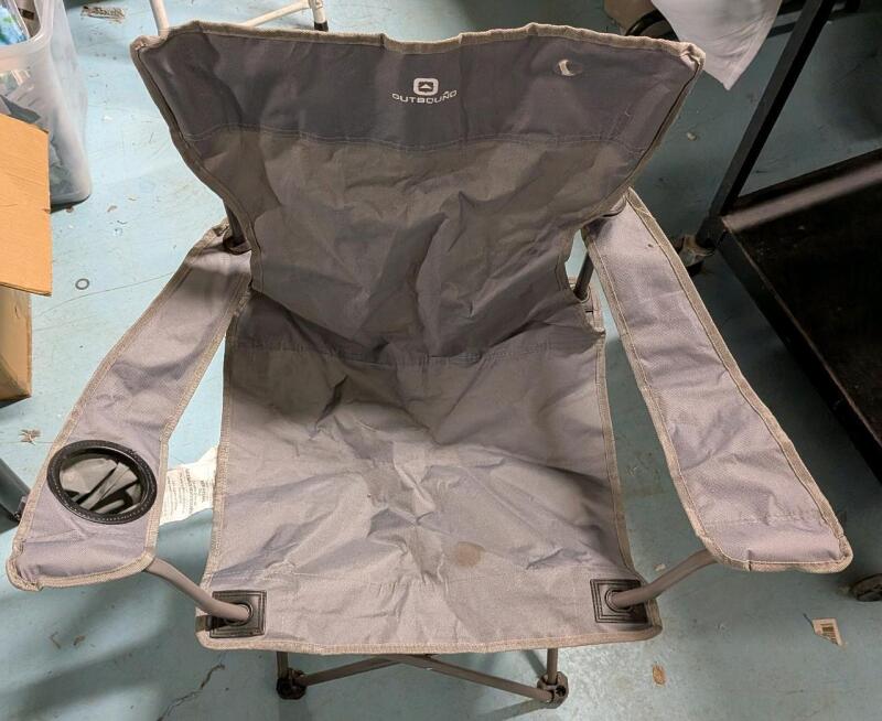 Outbound Wide Back Folding Chair 20.5" by 19" by 33 7/8"