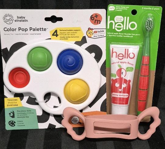 New Baby Toy, Bottle Holder and Toothbrush & Training Toothpaste