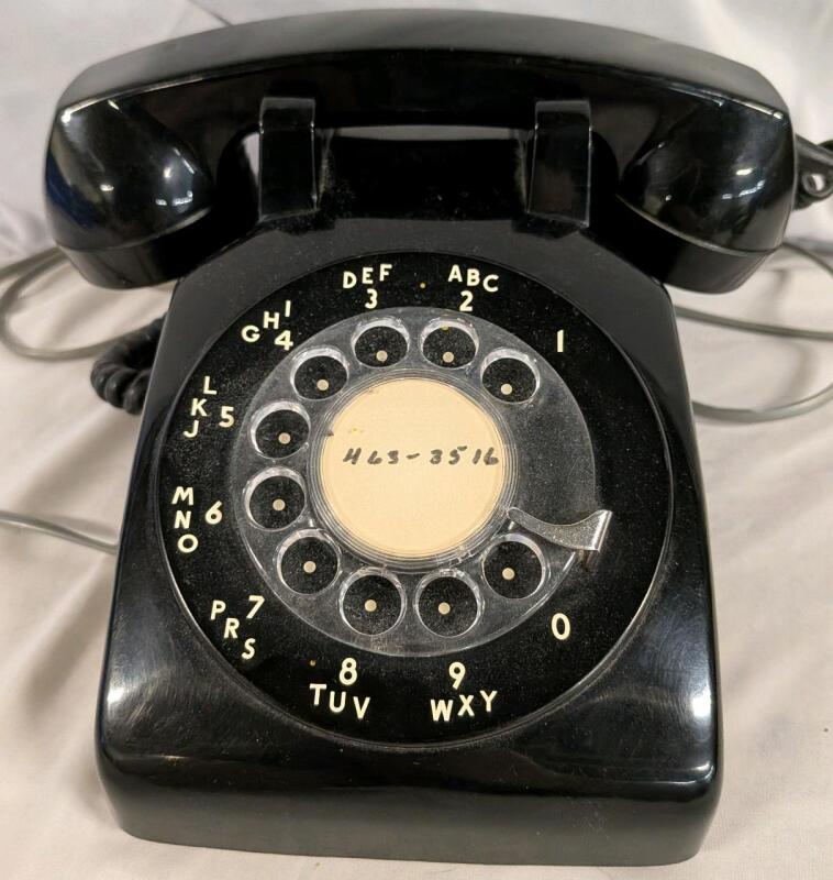 Vintage Northern Electric Rotary Phone. 9" Deep