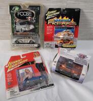 Four (4) New Sealed Diecast Model Cars . 1:64 Scale . See Photos
