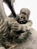 Signed HUGE After Frederic Remington WICKED PONY Cast Bronze Statue On Marble Base, 16" Tall, Estimated Hammer Price of $580 - 4
