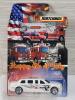Custom Made Matchbox Cardback " Happy 4th of July " w/Matchbox Cadillac One Presidential Limousine Diecast Model Car - Sealed . 1:64 Scale . Custom Made Matchbox Package w/Matchbox Diecast Car .