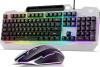 New - AULA Keyboard, T102 104-Key Gaming Keyboard & Mouse Combo w/RGB Backlit Keyboard, All-Metal Panel. USB Wired Keyboard . Retail $100