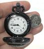 3 Pocket Watches : Filigree Heart Locket, Budapest Parliament & New Route 66 America's Highway Motorcycle, Each on Chains Up To 30" Long - 5