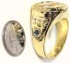 2 Vintage Size 11 Men's New York Rangers NHL Stanley Cup l Molson Canadian & Dallas Stars Stanley Cup Champions Rings - 3