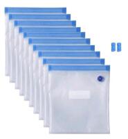 20 New Sous Vide Bags-BPA-Free Reusable Vacuum Seal Bags for Food Storage Food Freezing safe Reseal Vacuum Storage Bag for Sous Vide Cooking- 11 x 10.2"