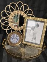 New Home Decor - Tray, Wall Mirror & Picture Frames