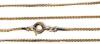 Size 10.5 Flying Eagle Ring Stamped 925 & 1/20 12K Gold-Filled S-Link Dainty Chain. 18" Long - 5