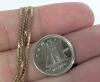 Size 10.5 Flying Eagle Ring Stamped 925 & 1/20 12K Gold-Filled S-Link Dainty Chain. 18" Long - 7