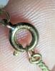 Size 10.5 Flying Eagle Ring Stamped 925 & 1/20 12K Gold-Filled S-Link Dainty Chain. 18" Long - 8
