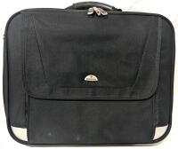SAMSONITE Laptop Briefcase, 18" &times; 3.5" &times; 13.75", Without Crossbody Strap / Key Fir Travel Lock
