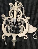 Modern Vintage Style Chandelier Ceiling Light Fixture - 20" Long