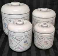 4 Vintage Block Bernarda Portugal Victoriana 1988 Shape by Gerald Gulotta Range in Height 6 to 9.5"