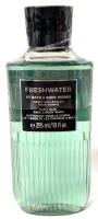 New Bath & Body Works FRESH WATER 3-in-1 Hair, Face & Body Wash, 295ml