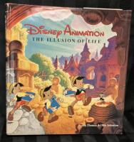 1981 First Edition Disney Animation: The Illusion of Life - Frank Thomas and Ollie Johnston - Hardcover