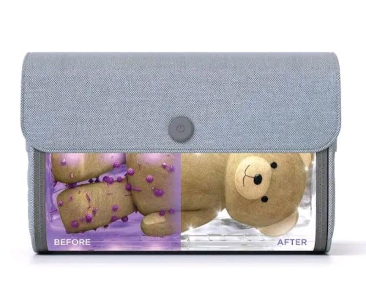 New Sealed MUNCHKIN 59S Rechargeable Nursery Sterilizer For Toys & Nursery Essentials, 21 LED Lights