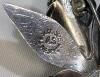 Vintage Women's 925 Mexico Silver Floral Brooch . See photos for size - 4