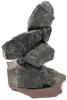 Vintage Thunder Bay Ontario Handmade Black Granite Stone Inukshuk, 5.75" Tall - 2