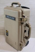 Pelican 1510 Protector Carry-On Case w/Wheels & Extension Handle . Inside Measures 20"&times;11 &frac14;"&times;7 &frac14;" .