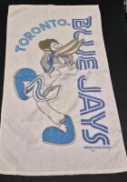 1990's Vintage Looney Tunes BLUE JAYS Beach Towel 38" Long by 21" Wide