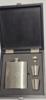 Hip Flask "POPS" Gift Box Set