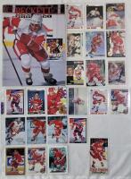 Sergei Fedorov NHL Hockey Trading Cards & Magazine Lot .