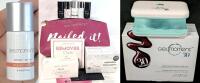 GelMoment Gel Nail Polish Kit, 30-Second Professional LED Lamp, Love in A Mist, Crushed Caramel & Morning Whisper Nail Polishes (8ml), Regenerating Cuticle Serum 11ml, 2&times; Polish Remover Flake-Off, 100pc Removers, Nail Cleansers, Clips in Zippered Bag