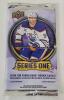 2025-26 Upper Deck Series One NHL Hockey Sealed Trading Card Wax Packs , Three (3) Sealed Packs - 2