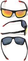 New Unisex Adult O/S RIVBAO Polarized Cycling Sunglases With Soft Pouch, Cleaning Cloth & Glasses Retainer Straps