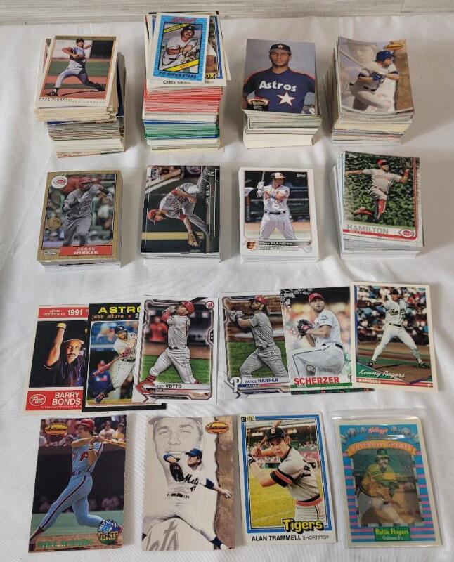 1980 - 2024 MLB Baseball Trading Card Singles , 740+ Trading Cards. Bowman , OPC , Topps , Score , Donruss
