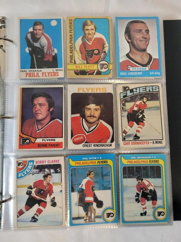 1970 - 2024 Philadelphia Flyers NHL Hockey Trading Card Singles , 207 Trading Cards