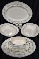 8 Vintage Noritake Buenavista Pattern Serving Dishes - Japan