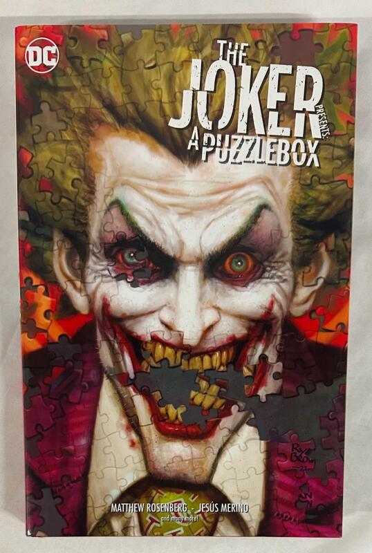 DC Comics The Joker: A Puzzlebook Collection - Hardcover | Excellent Condition