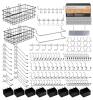 As New in Box INCLY Pegboard Hooks Organizer set