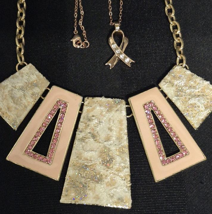 2 Sparkle Necklaces - 18" Long