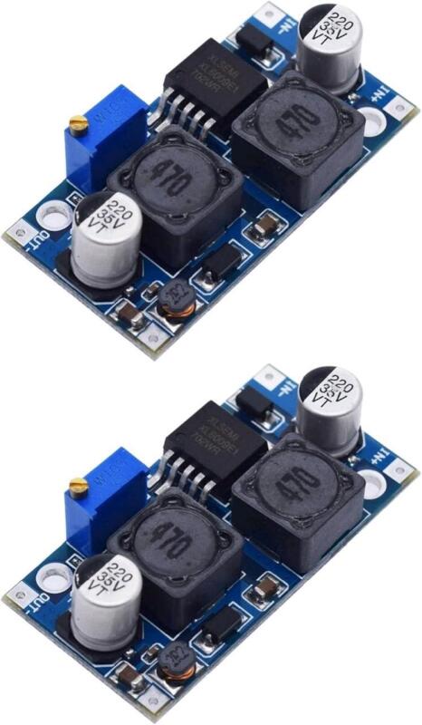 2 New Boost Buck DC-DC Adjustable Step Up Down Converter XL6009 Power Supply Module 20W 5-32V to 1.2-35V (Color : XL6009 Good Blue) - Over $70 Retail Value!