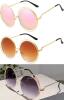 3 New Pairs Double Wire Rim Oversized Gradient Boho Chic Sunglasses
