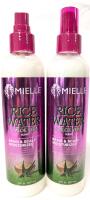 2 New MIELLE Rice Water & Aloe Vera Blend Braid & Scalp Moisturizers, 237ml Each