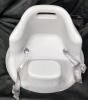 As New (Light Wear) Upseat Floor & Booster Seat, Grey, For Ages 4 Months to 2.5 Years. 16" &times; 14x &times; 12", Retails $139.99 New - 3