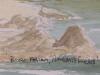 Original Signed YVONNE HUTCHINSON "Bridge Over the River Allen" Unique Watercolor Landscape, Framed & Matted, With COA, 21.25" &times; 18.25" - 5