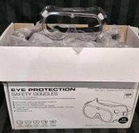18 New Adult Safety Goggles - Non-Medical