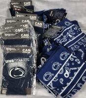 31 New Pen State Bandana's & Can Cooler Holders