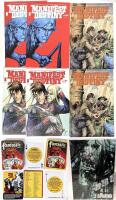 6 Image Comics MANIFEST DESTINY Issues 5, 6 + 13, L. Ron Hubbard Fantastic Adventures Pulp Fiction Playing Cards (54) & New Sealed HipFlask Elephantmen 1000-Piece Jigsaw Puzzle
