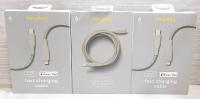 3 New Heyday 6ft Lightning to USB-C Fast Charging Cables