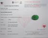9.8 ct Certified Zambian Emerald gemstone ($14,700 Appraisal) - 2