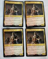 4 Bereau Headmaster Magic the Gathering Guards. (Complete Playset). From Universes Beyond: Assassin's Creed.